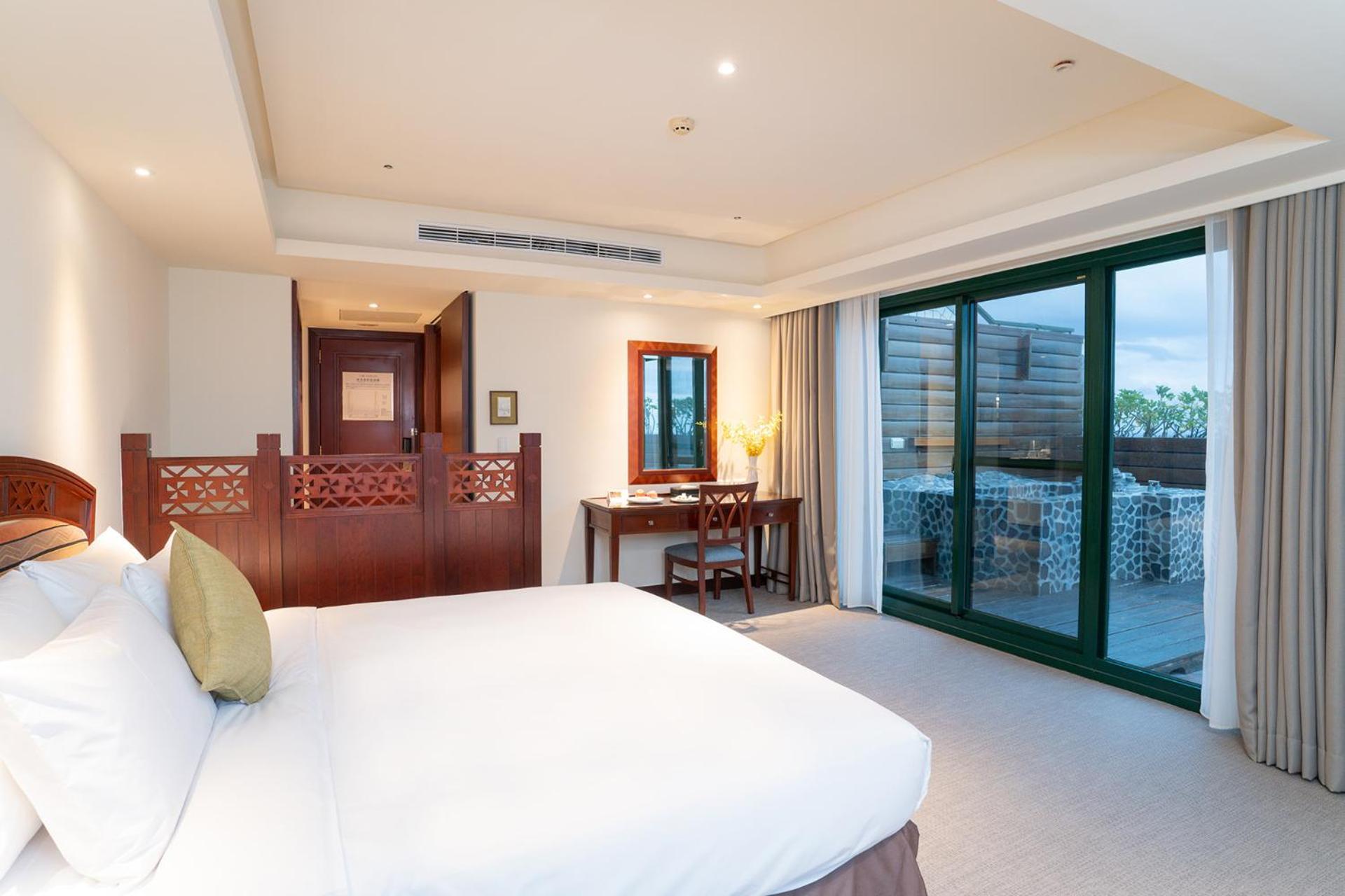 Formosan Naruwan Hotel T'ai-tung Dış mekan fotoğraf A bedroom at the hotel
